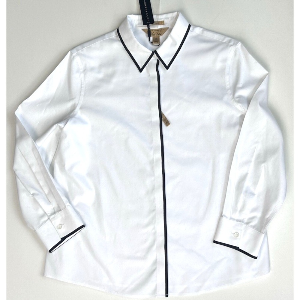 NWT Investment Non-Iron‎ Closet Staple Classic Old Money Size 14P